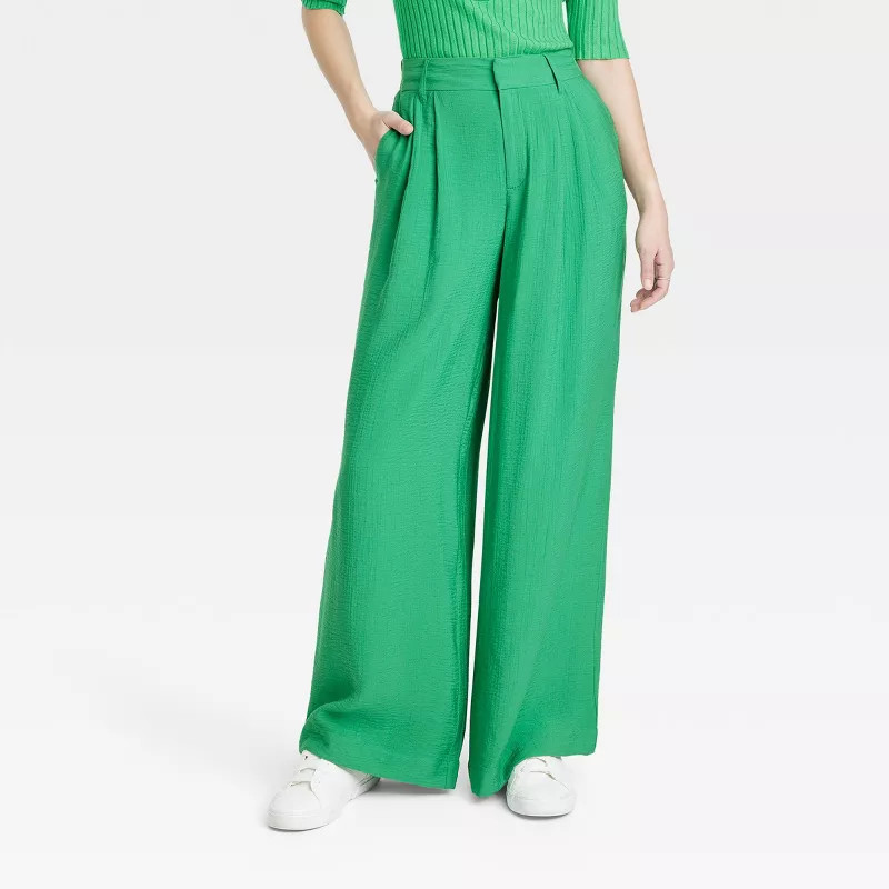 Women's High-Rise Wide Leg Pants - A New Day™ | Target