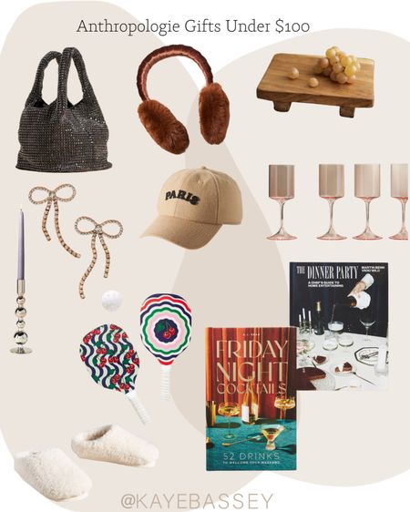Anthropologie gifts under $100 for all the chic people in your life. From accessories to home decor, there’s bound to be a cute gift here’ 

#giftideas #giftguide #christmasgifts #holidaygifts #giftsforher 

#LTKGiftGuide #LTKHoliday #LTKSeasonal