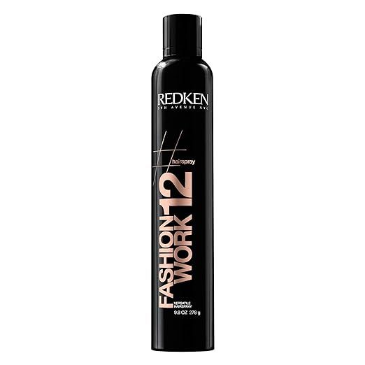 Redken Fashion Work 12 Versatile Hairspray | For All Hair Types | Protects Against Frizz & Humidi... | Amazon (US)