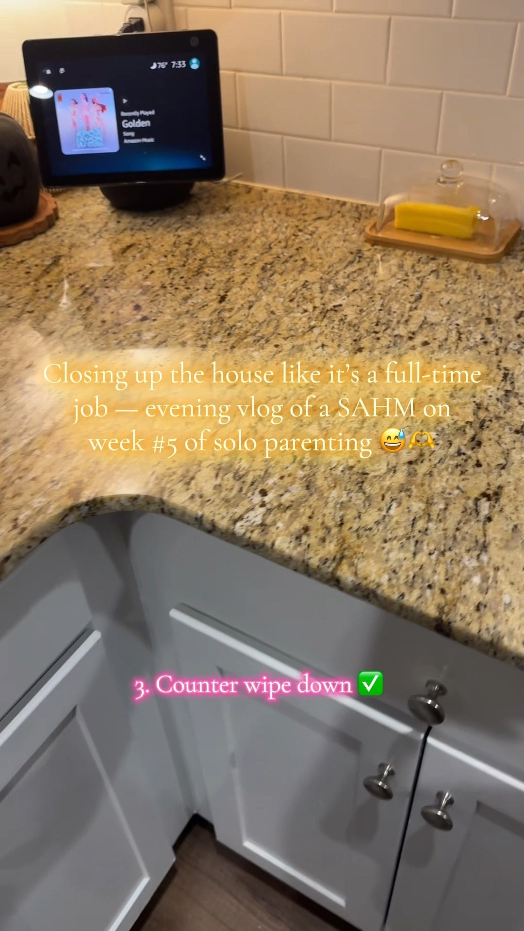 Evening vlog of a full-time SAHM currently on week 5 of solo parenting. I know I’ll feel great waking up to a clean and tidy home 👏❤️

Mom life, cleaning time, housework, Sunday reset



#LTKHome #LTKFindsUnder50