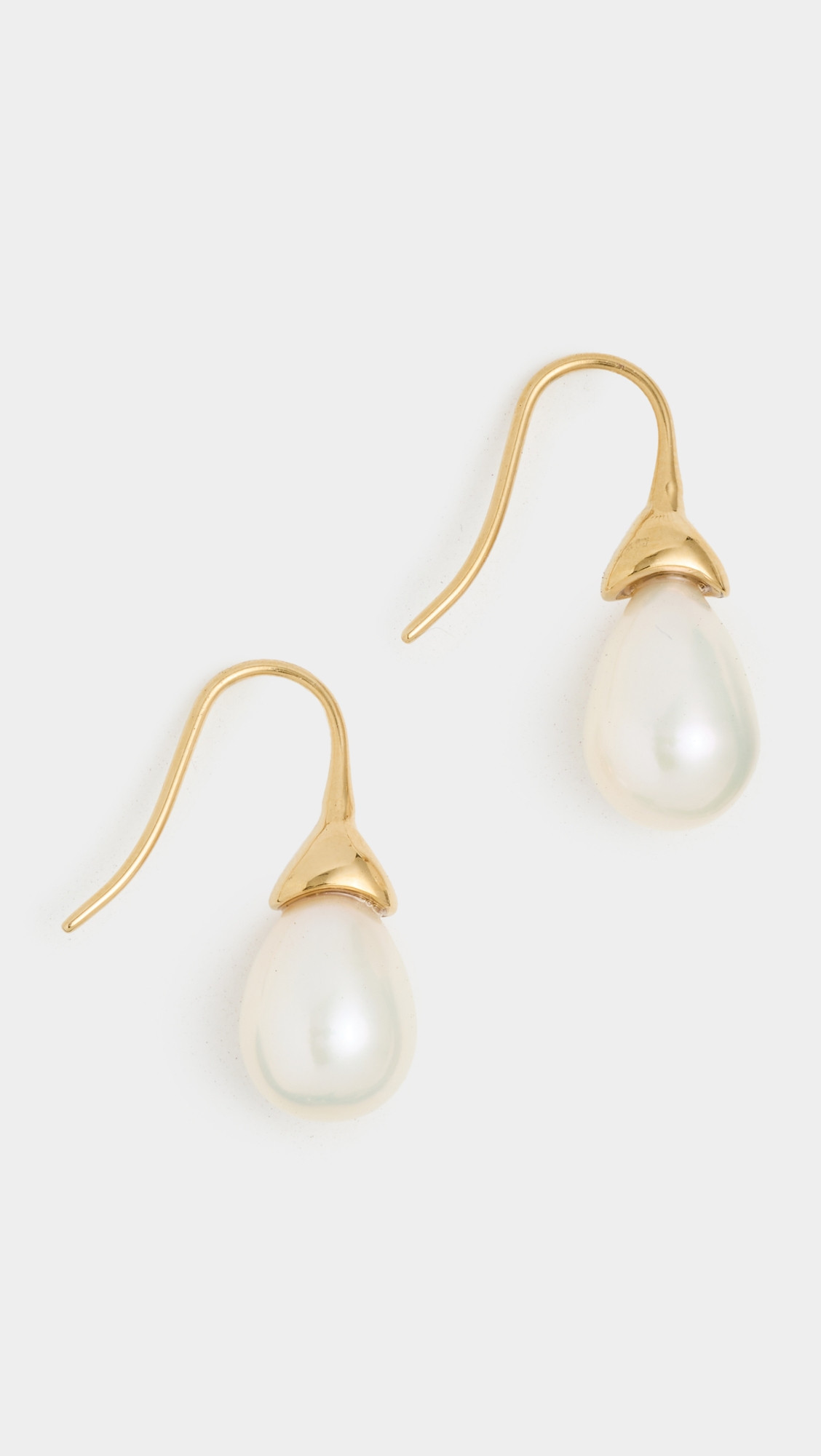 Heaven Mayhem Odette Earrings Pearl/Gold One Size | Shopbop