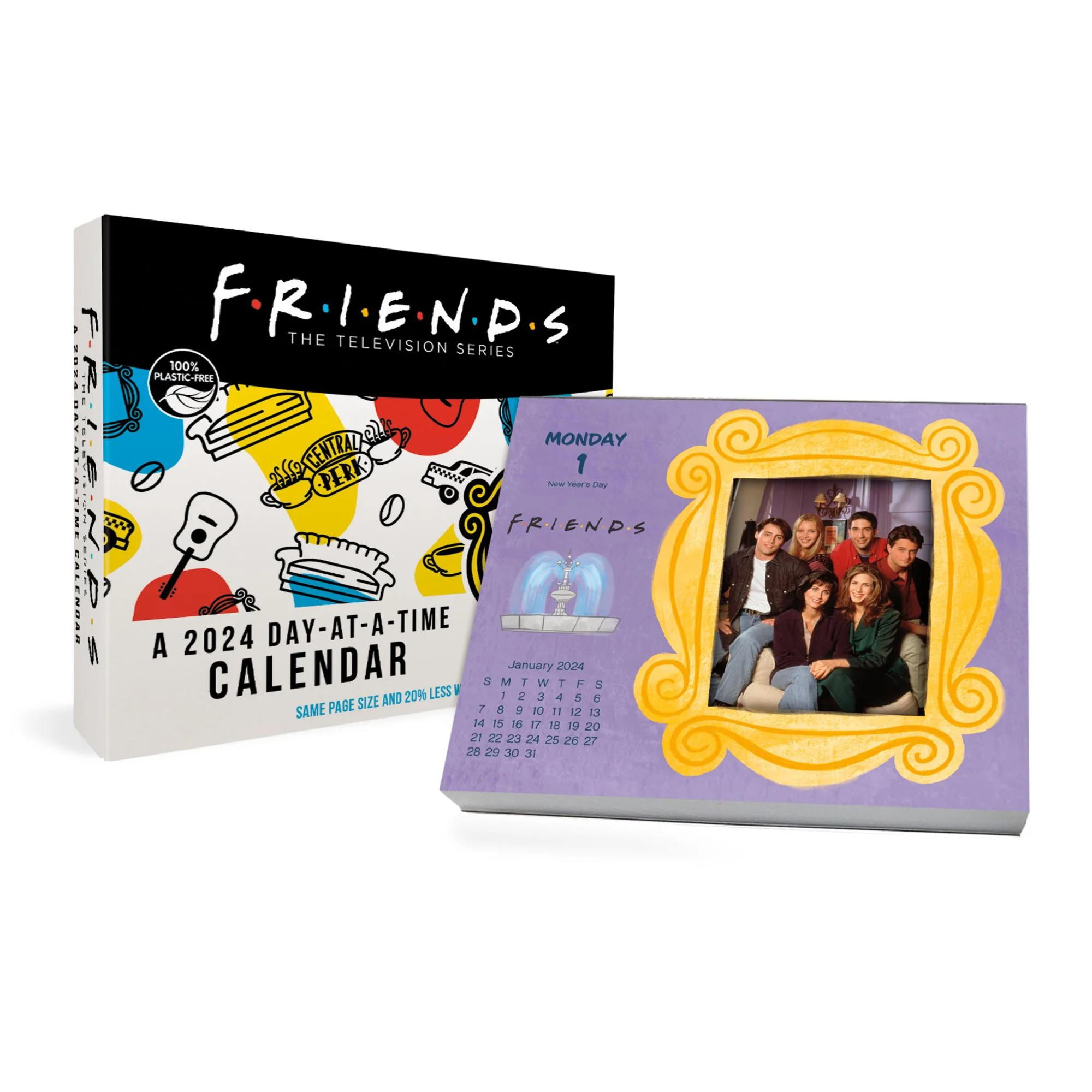 Trends International 2024 Friends Day-at-a-Time Box Calendar | Walmart (US)