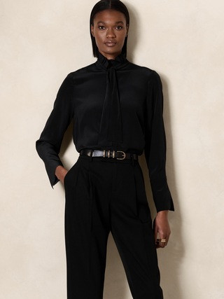 Yadra Silk Blouse | Banana Republic (US)