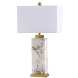 JONATHAN Y JYL6201A Elizabeth 27.5" Alabaster LED Lamp Coastal,Contemporary,Transitional for Bedroom | Amazon (US)
