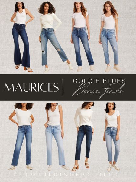 The new Goldie Blues denim line at maurices is fantastic! They feel so high end but without the hefty price tag. They are all currently 30% off also! 🙌🏻

#LTKFind #LTKunder50 #LTKsalealert