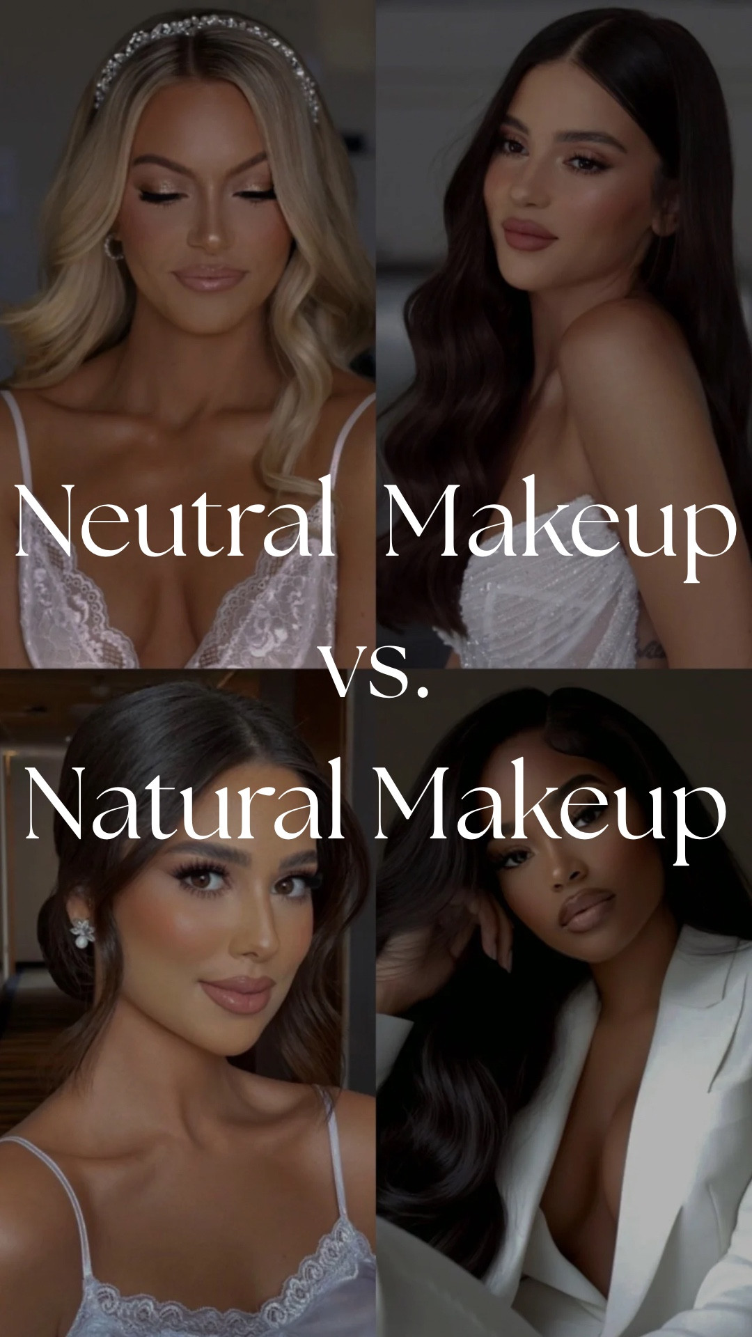 When you say “natural,” but your inspo board is giving sculpted cheekbones, full coverage, and champagne shimmer… what you’re really asking for is neutral.

✨ Neutral = color palette (soft glam with browns, golds, pinks)
✨ Natural = application style (light, dewy, skin-focused)

Knowing the difference can make all the difference when communicating with your MUA.

📌 Save this reel and show your artist exactly what you mean.

Want a glam that feels effortless, elevated, and entirely you? DM GLOW UP or tap the contact link in bio to get started.

Tag your bride-to-be bestie or glam-obsessed friend—this is a must-know before your next appointment.

Soft glam vs natural makeup
Massachusetts makeup artist
Northampton makeup artist 
Boston makeup artist
Cape Cod makeup artist
Berkshires makeup artist
Worcester makeup artist
Central Mass makeup artist
Connecticut makeup artist
Hartford makeup artists
Middletown makeup artist
Central Connecticut makeup artist
Fairfield makeup artist
Rhode Island makeup artist
Newport makeup artist
New Hampshire makeup artist
Maine Makeup Artist
Ogunquit makeup artist
Portland makeup artist
Clean girl aesthetic
No makeup makeup
Natural makeup looks for weddings
Soft glam makeup for weddings
Soft glam makeup
New England Makeup artist
Springfield Makeup artist
Amherst makeup artist
Holyoke makeup artist
Makeup artist near me
Wilbraham makeup artist
Sturbridge makeup artist
Lenox makeup artist
Great Barrington makeup artist
Stockbridge makeup artist
Williamsburg makeup artist
Luxury makeup artist
Brattleboro Makeup artist
Neutral makeup
Natural makeup
The difference between neutral makeup and natural makeup
Natural glam
Soft glam
Wedding makeup

#Massachusettsmakeupartist #CTmakeupartist #RImakeupartist #Vermontmakeupartist #NHMakeupartist #Mainemakeupartist #NewEnglandMUA #Massachusettsmua #CTmua #RImua #Vermontmua #NHmua #Mainemua#bridalmakeupartist #softglammakeuplook #bridalmakeup #softglammakeup #weddingmakeupartists #softglam #softglamvsnaturalmakeup #newenglandwedding #weddingglam 
#weddingmakeupideas
#neutralmakeup #neutralmakeuplook #naturalmakeup #naturalmakeuplook #makeupeducation #bridalmakeup #naturalglam

#LTKWedding #LTKBeauty #LTKdayinmylife
