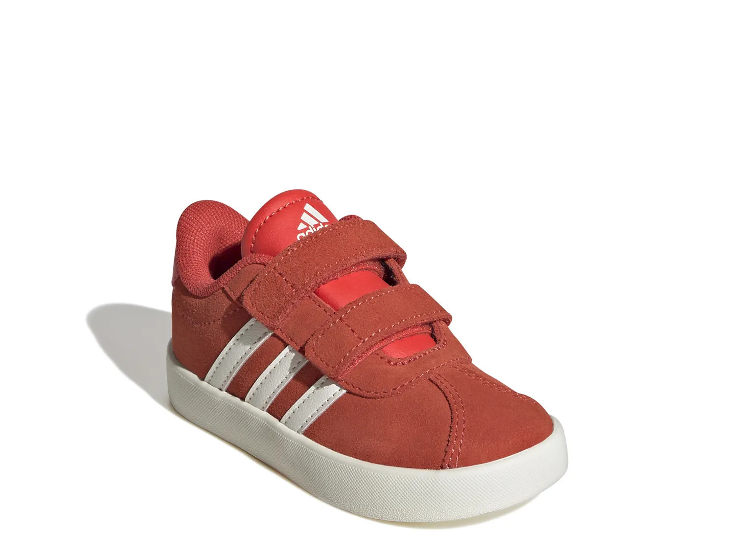 adidas VL Court 3.0 Sneaker Kids' | Boy's | Red | Size 5 Toddler | Sneakers | DSW