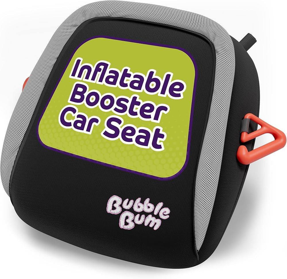 bubblebum Inflatable Booster Car Seat - Blow Up Narrow Backless Booster Car Seat for Travel. Port... | Amazon (US)