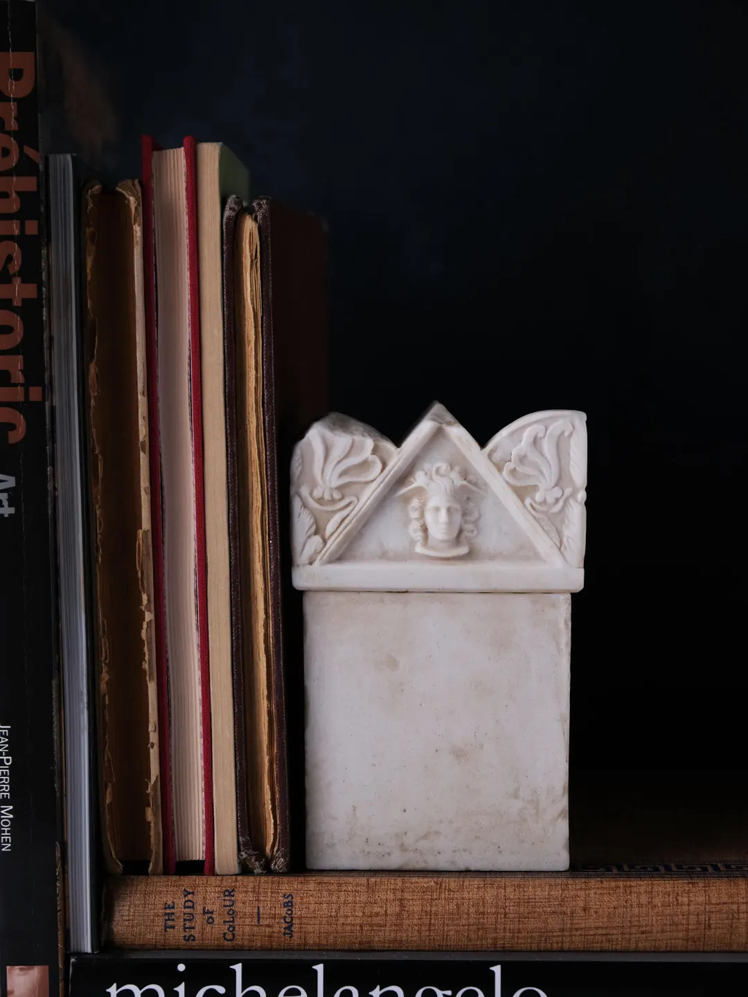 Ancient Roman Style Marble Cast Bookends Set for Library Decor - Etsy | Etsy (US)