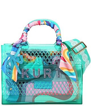 Kurt Geiger London Jelly Small Removeable Tote Bag - Light Green | Dillard's