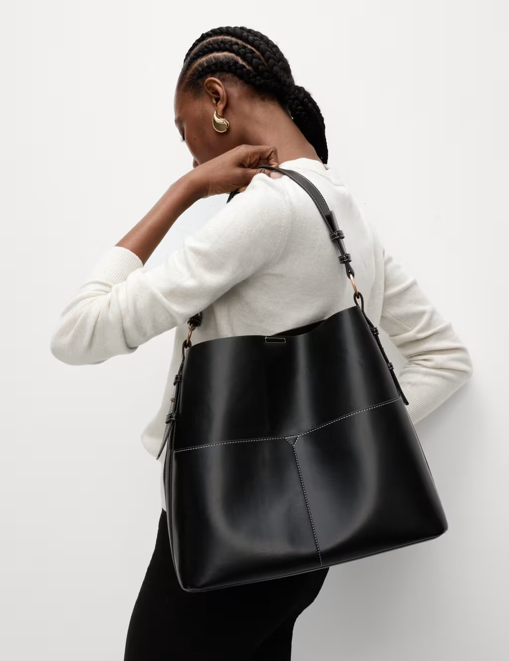 Faux Leather Shoulder Bag | Marks & Spencer (UK)