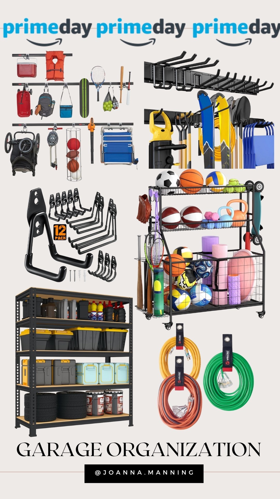 Garage organization from Amazon - all on sale for prime day! Home organization finds from Amazon! 

#LTKHome #LTKMens #LTKSaleAlert