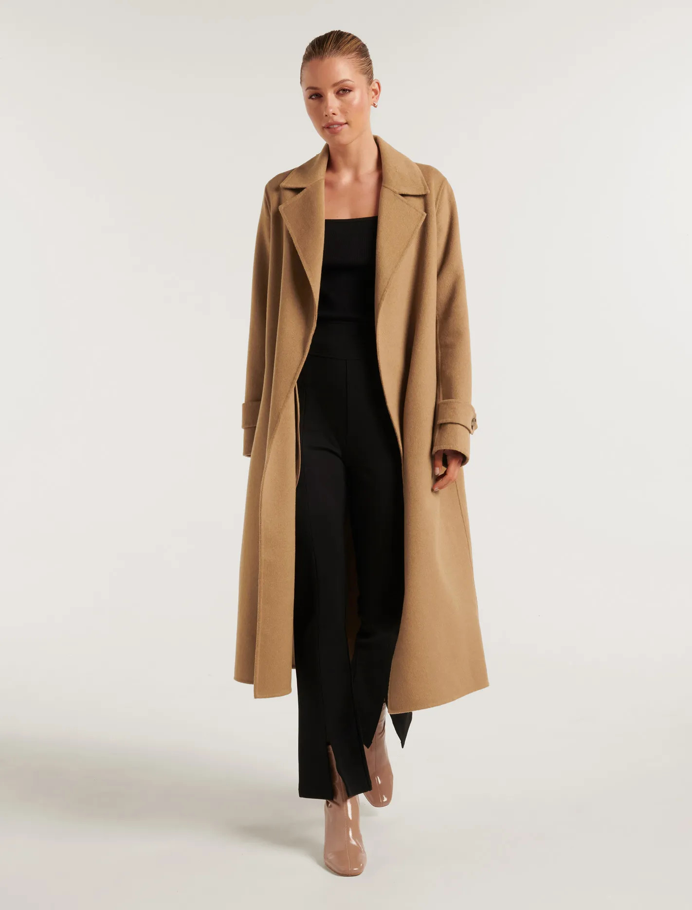 Devon Felled Coat | Forever New (AU)