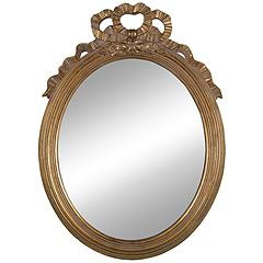 Marquis Gold 14" x 18" Oval Wall Mirror | www.lampsplus.com | Lamps Plus