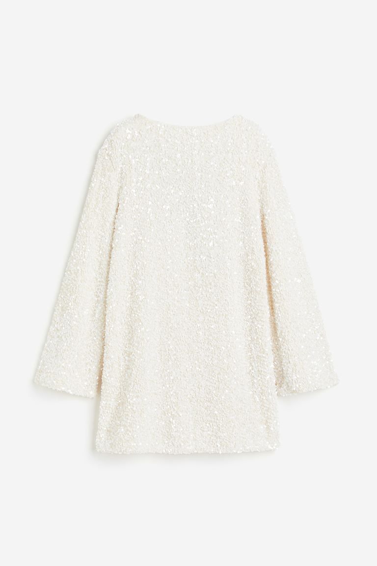 Sequined tie-back dress | H&M (UK, MY, IN, SG, PH, TW, HK)