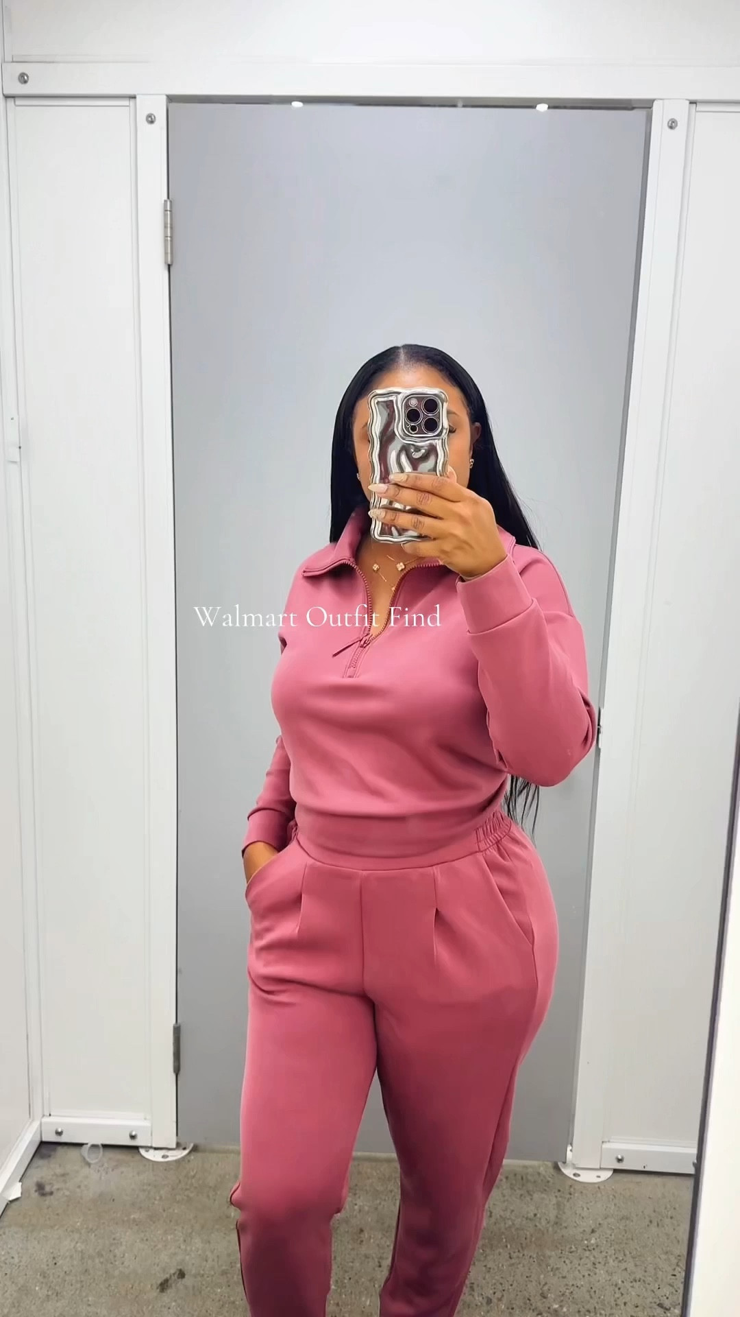 Walmart Casual lounge set.

Walmart Set Find
Details posted below 
Wearing a size extra small top and medium pants 

Avia Women's and Women's Plus ScubaKnit
Quarter Zip Pullover, Sizes XS-4X
Avia Women's and Women's Plus ScubaKnit
Pleat Joggers with Pockets, Size XS-4X
#walmartfinds #walmart #walmartfashion #joggers #joggerpants

#LTKFindsUnder50 #LTKActive #LTKU