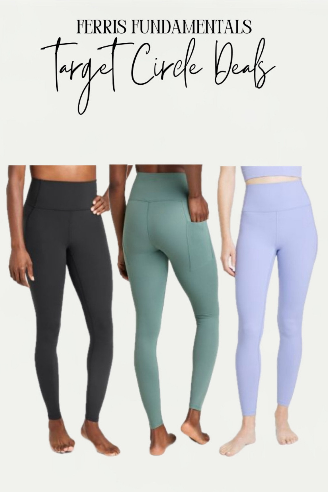 Target circle deals - leggings on sale - only $15 (save $10). 🖤

#LTKFitness #LTKSaleAlert #LTKSummerSales