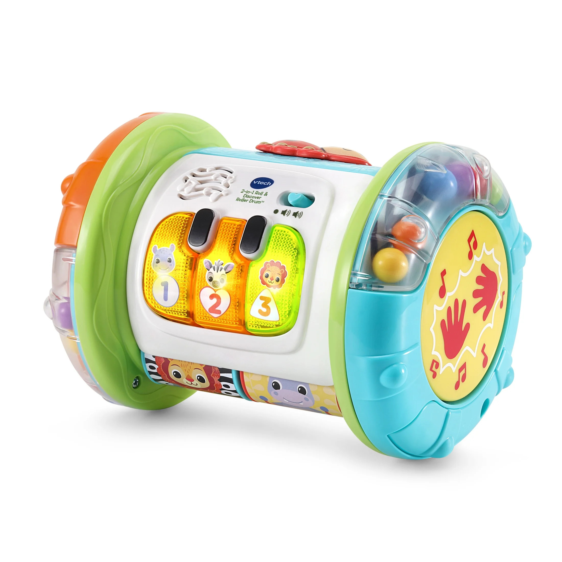 VTech Baby 2-in-1 Roll & Discover Roller Drum Baby and Toddler Toys | Walmart (US)