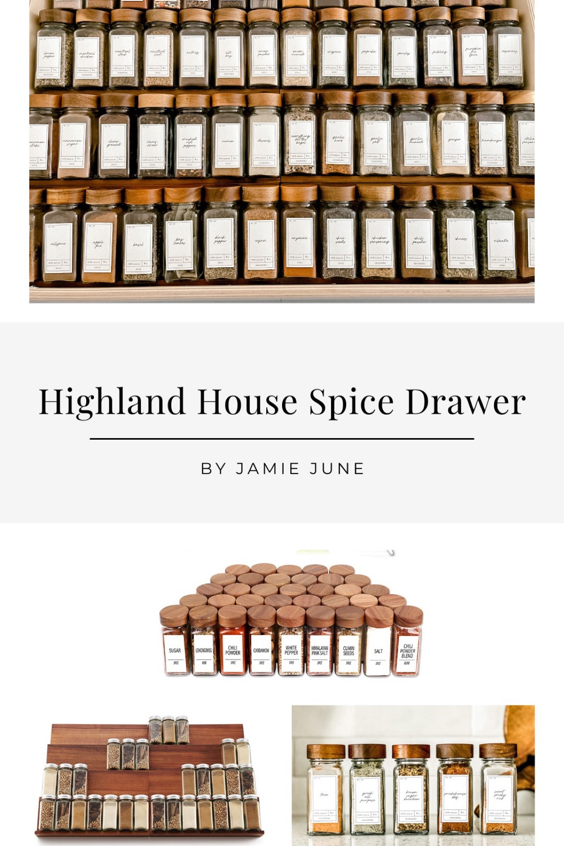 Spice drawer organization! 

#LTKunder100 #LTKunder50 #LTKhome