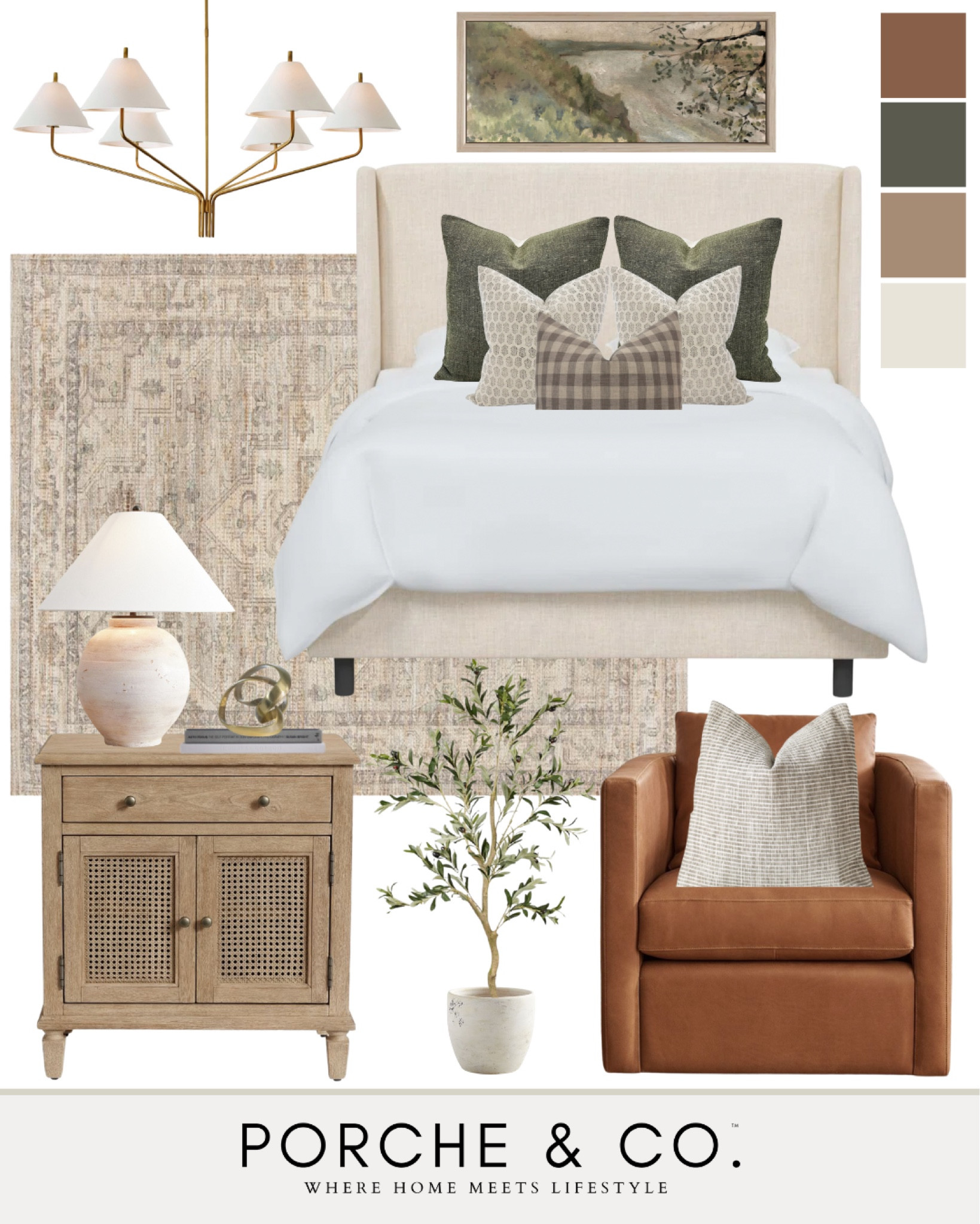 Neutral bedroom inspo, cozy bedroom inspo, neutral bedroom dressing, leather chair, upholstered bed

#LTKStyleTip #LTKHome #LTKSaleAlert