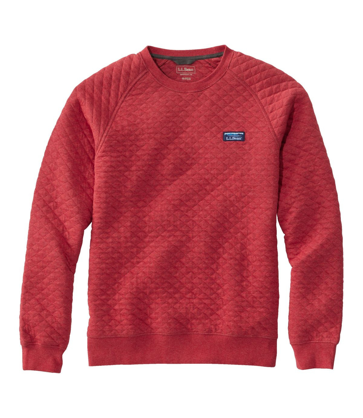 Men's Quilted Sweatshirt, Crewneck | L.L. Bean