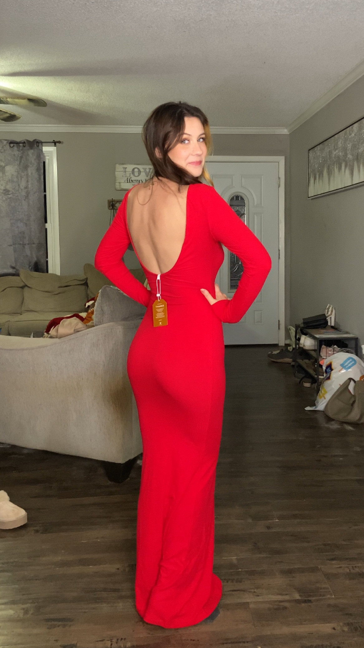 Open back holiday party dress
Christmas party dress
Red party dress



#LTKSeasonal #LTKHoliday #LTKfindsunder50