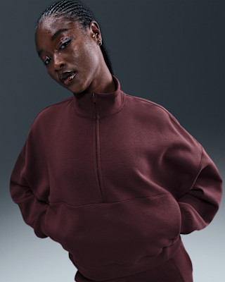 Nike 24.7 ImpossiblySoft Women's Dri-FIT Oversized 1/2-Zip Top | Nike (US)