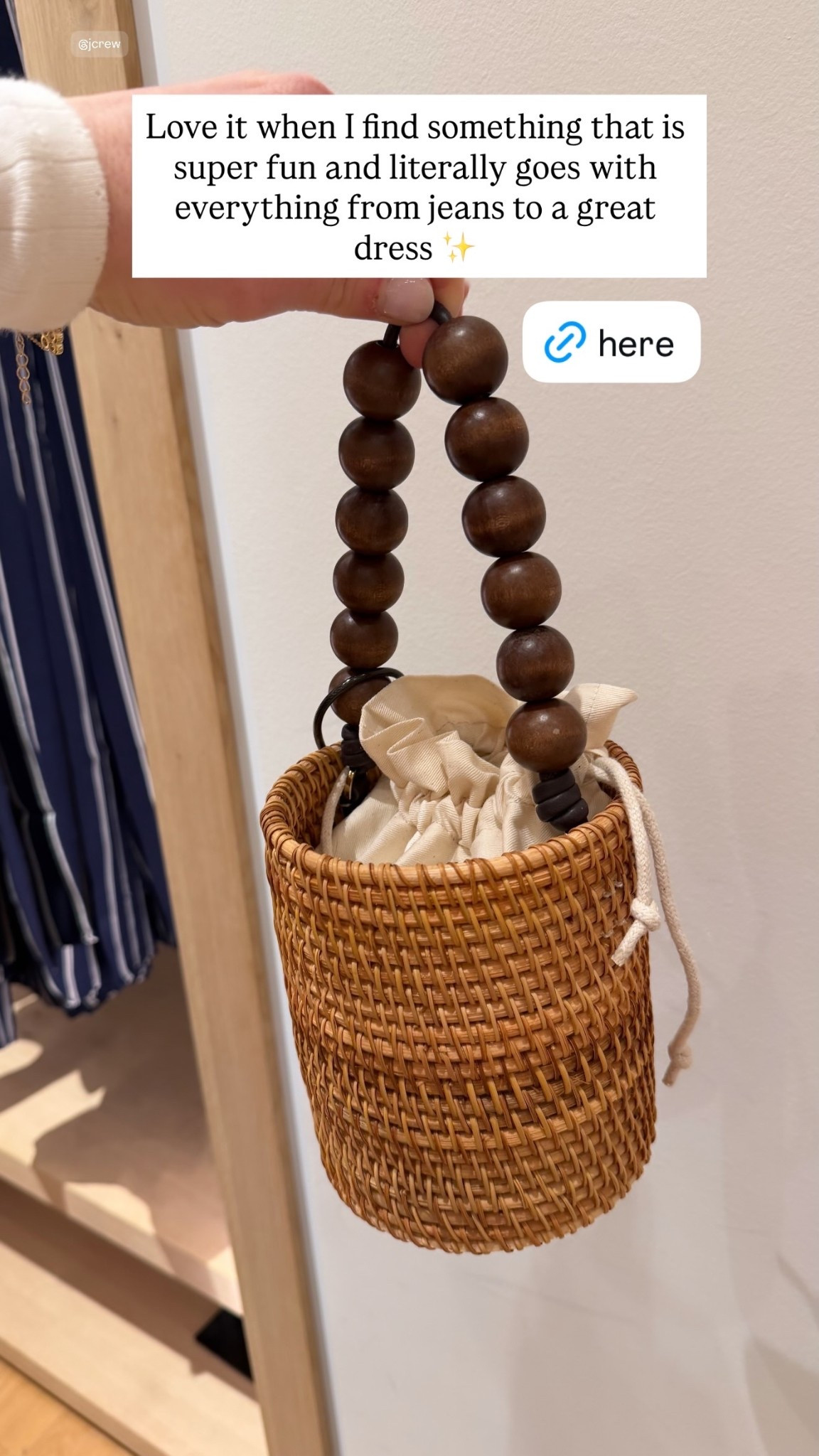 Great spring bag! Love it when I find something that is super fun and literally goes with everything from jeans to a great dress ✨

#LTKootd #LTKgrwm #LTKSeasonal