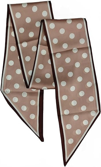 GIMIRO Satin Seidenschal 148 x 13,5 cm Krawatte Double Layer Bund für Blazer, Mantel, Kleid | Amazon (DE)