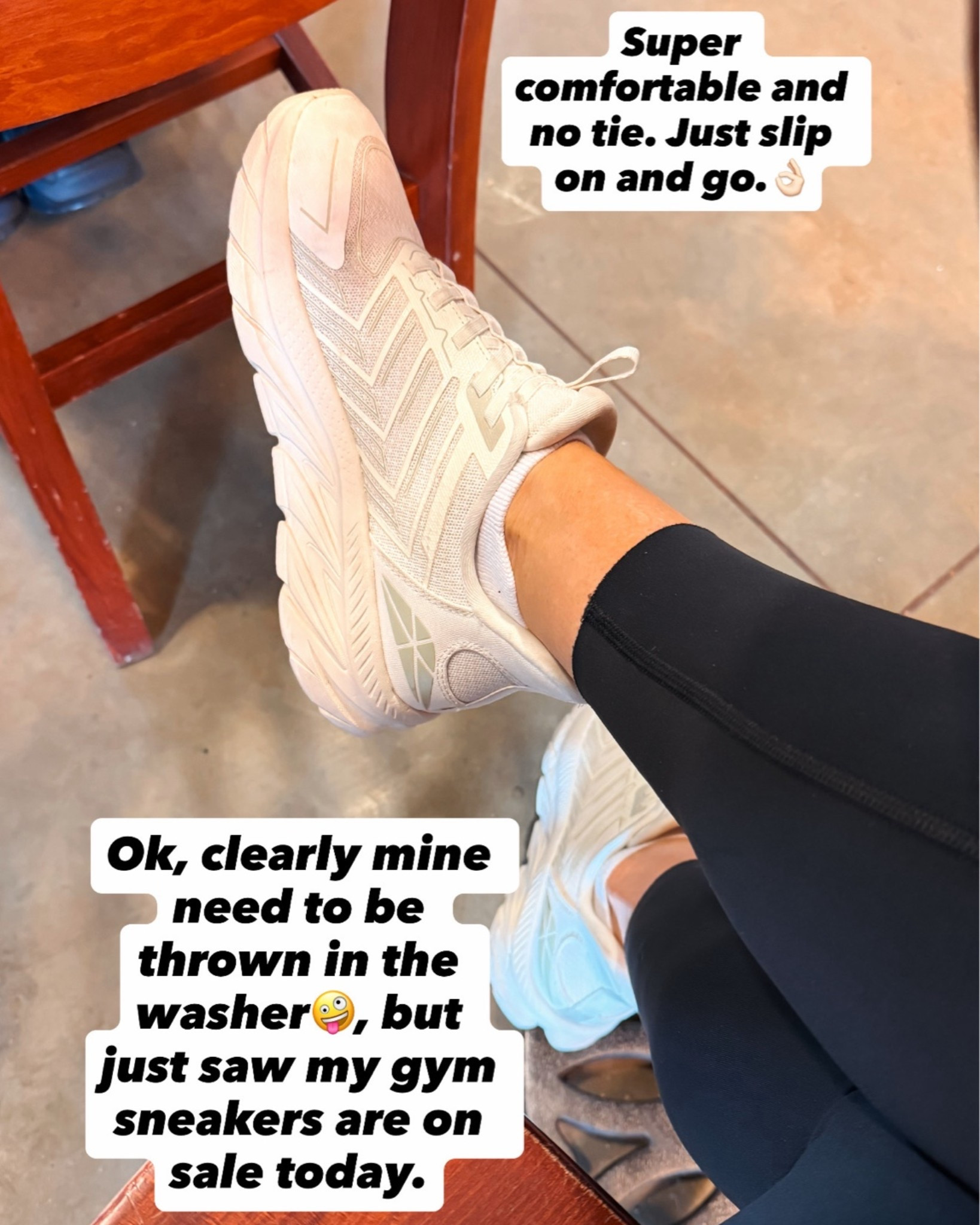 My everyday gym sneakers are on sale today. Super comfortable with no shoe lace tie. Just slip on and go. 👏🏼

Fitness, workout sneakers, workout outfits, activewear, mom outfits

#LTKmomlife #LTKActive #LTKfitnessgoals