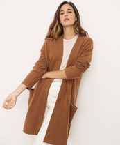 Cashmere Sweater Coat - Cinnamon | Jenni Kayne | Jenni Kayne