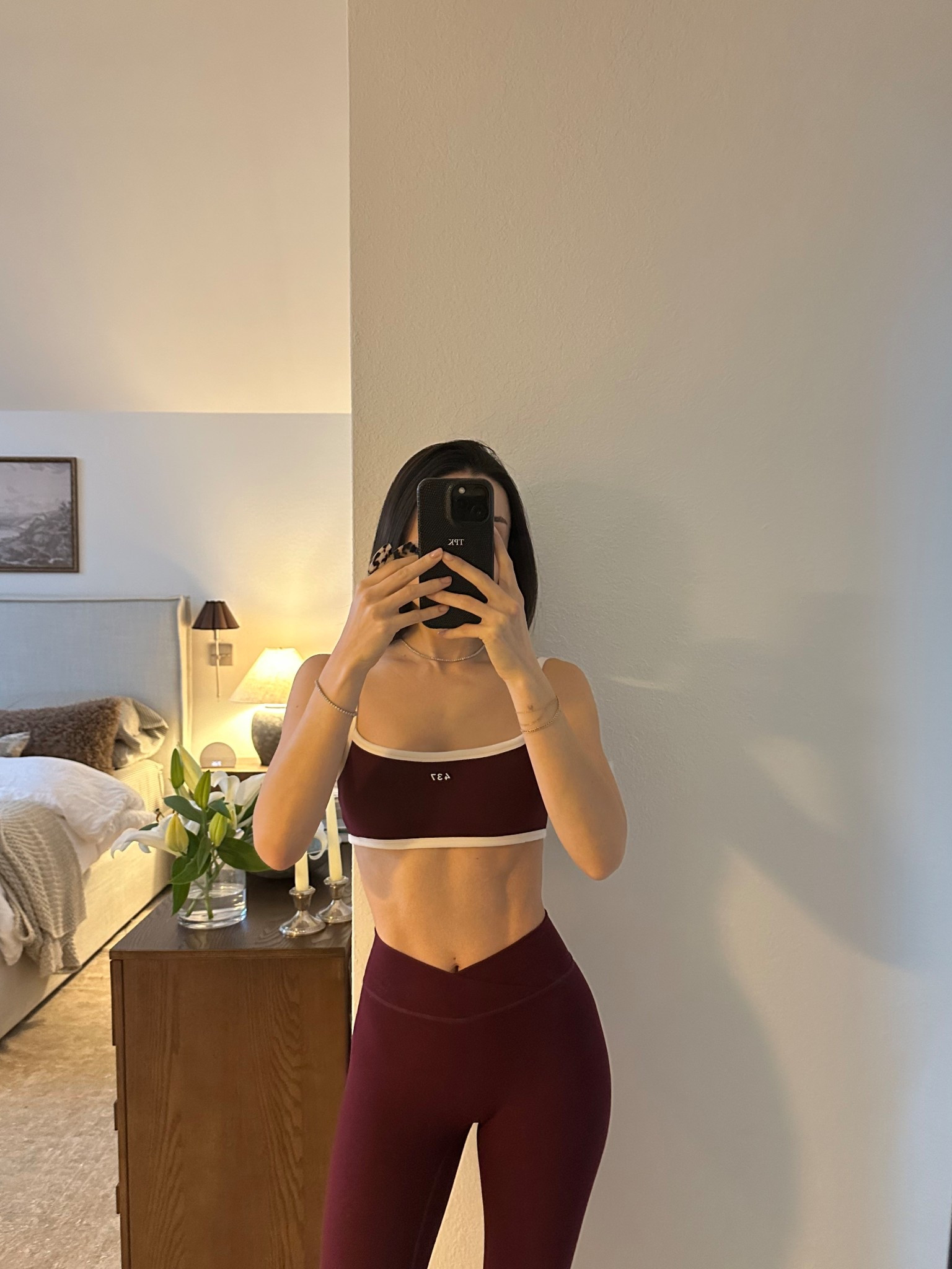 The best set I own!! The fabric is so thick and luxe and extremely flattering. Love the no front seam + v shape on the back. 

#LTKootd #LTKmorningroutine #LTKActive