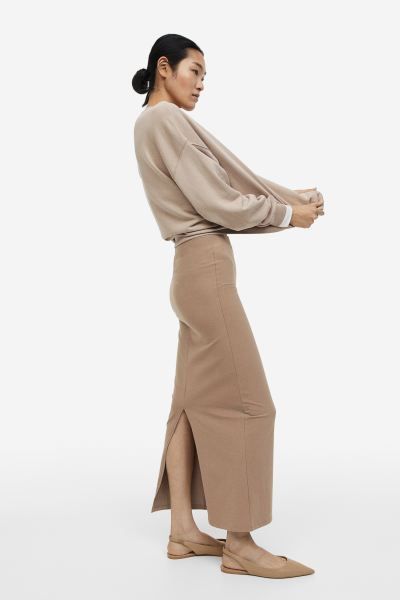 Long Jersey Skirt | H&M (US)