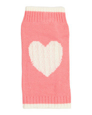 Cable Knit Heart Sweater | TJ Maxx