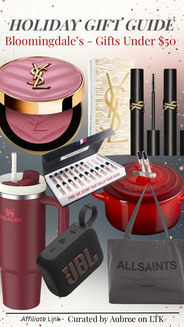 12 Days of LTK • Day 5 🎁✨
Featuring Bloomingdale’s — Gift Finds Under $50! Thoughtful, stylish, and budget-friendly pieces perfect for stocking stuffers, hostess gifts, and everyone on your list. Chic gifting doesn’t have to break the bank!

#BloomingdalesFinds #GiftGuideUnder50 #HolidayGifts #BudgetFriendlyGifts #LTKHoliday #LTKGiftGuide #FestiveFinds

#LTKHoliday #LTKGiftGuide