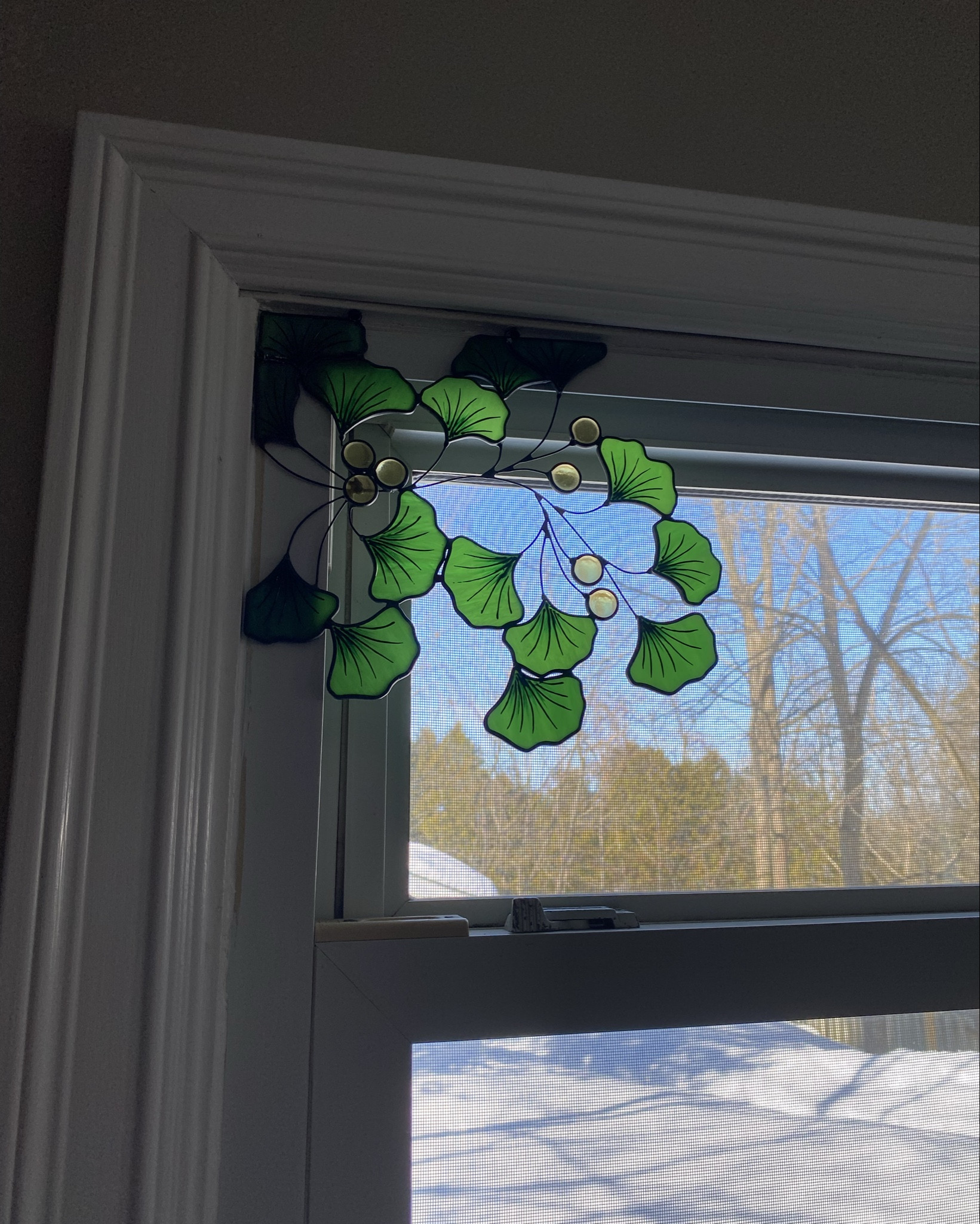 A moment for this beautiful stained glass piece 🍃☀️ 



#LTKvlog #LTKHome #LTKdayinmylife