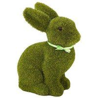 Green Grass Bunny Rabbit Moss - Easter Holiday Spring Decor Figurine Garden Artificial Animal For Pa | Etsy (US)