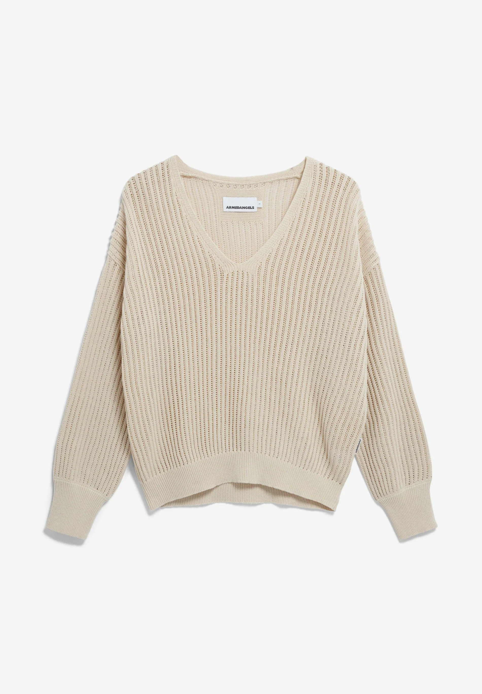 "LINEN BLEND KNIT SWEATER Pullover aus Leinen-Mix" | ArmedAngels (DE)