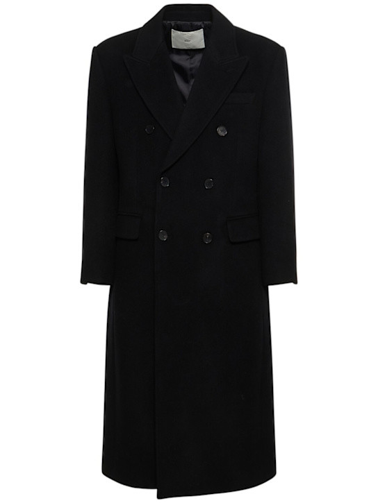 Unisex double breast wool coat | Luisaviaroma
