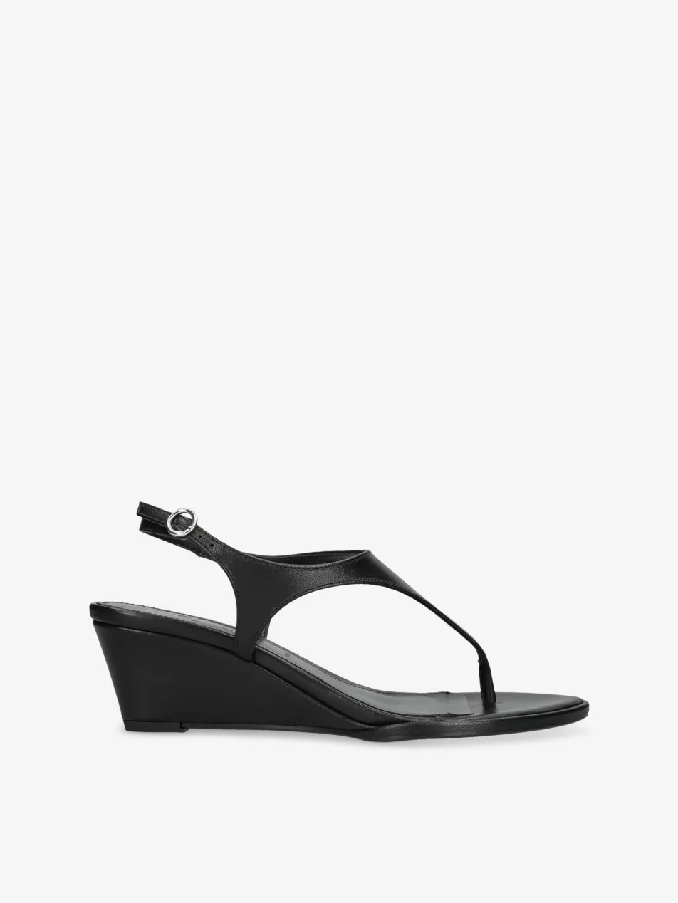 Roose Leather Wedge Sandal | Selfridges