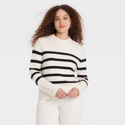 Women's Crewneck Pullover Sweater - A New Day™ | Target