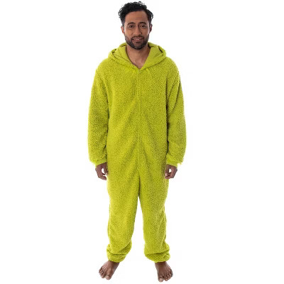Seven Times Six Dr. Seuss GRINCH Matching Family Costume Pajama Union Suit Green | Target