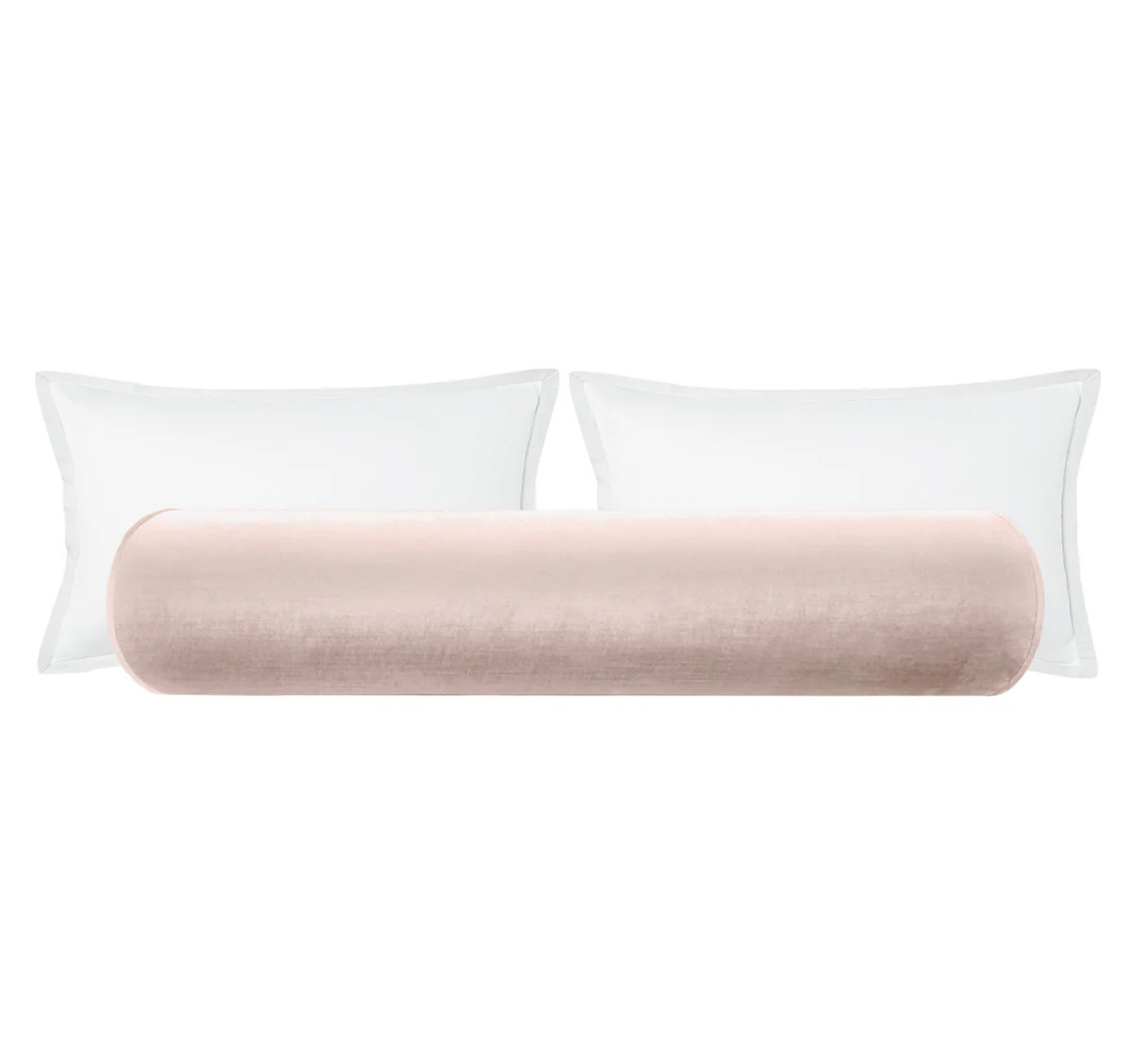 THE BOLSTER :: FAUX SILK VELVET // BALLET | LITTLE DESIGN COMPANY