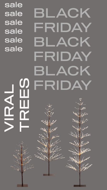 The brown viral Pottery Barn twinkling twig trees are on sale for a limited time! Hurry and get yours before they sell out! 
Part of Black Friday deals 🌲

#LTKsalealert #LTKSeasonal #LTKHoliday
