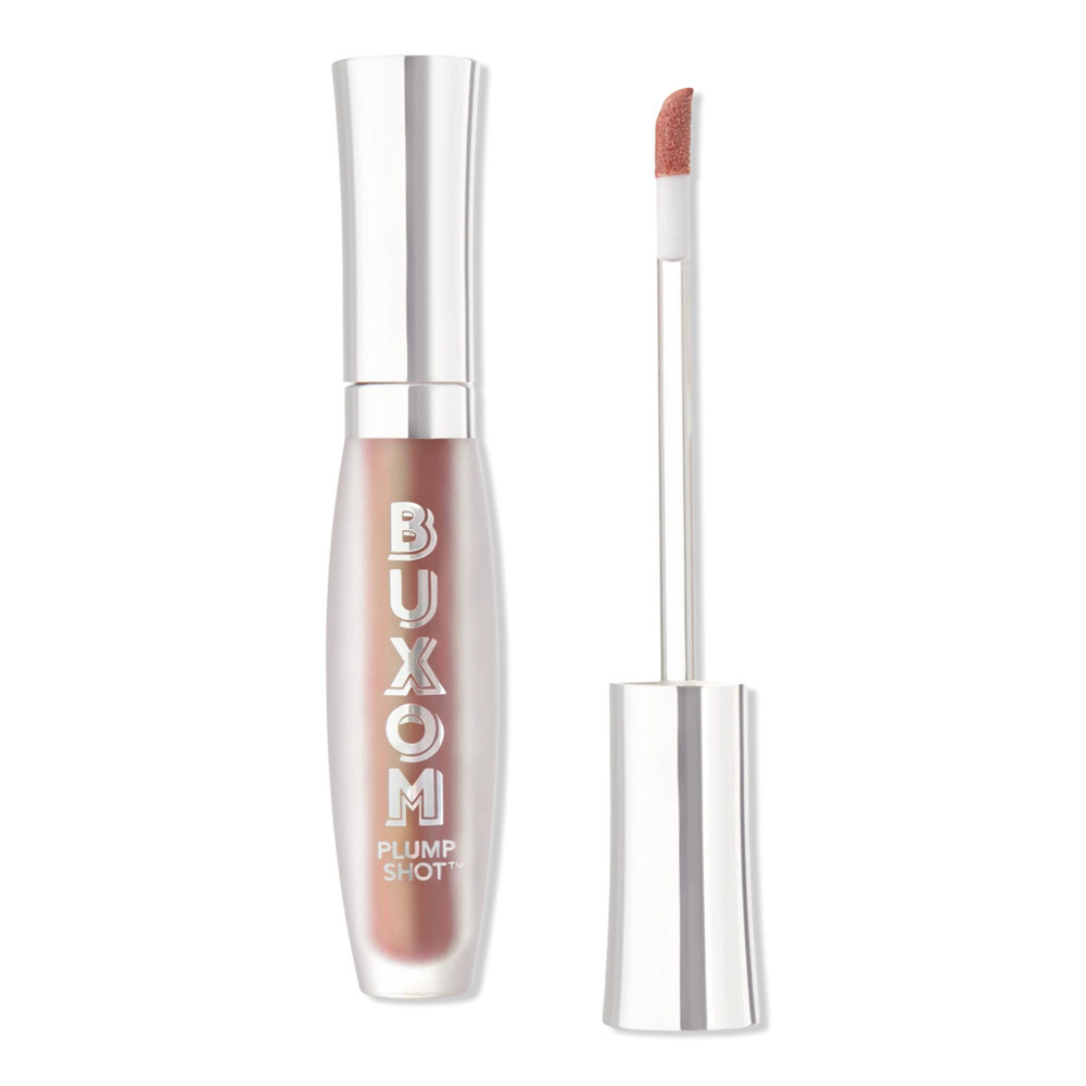 Buxom Plump Shot Plumping and Smoothing Lip Serum Gloss with Peptides and Hyaluronic Acid - Celestial Nude - multichrome tint | Ulta