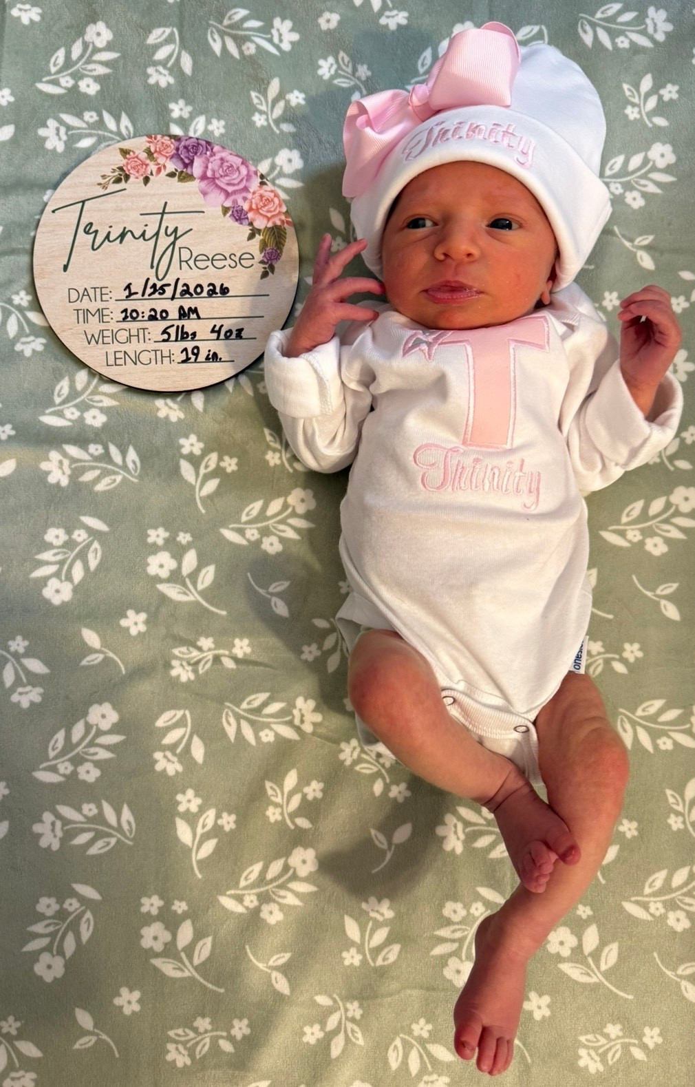 Introducing our newest little love 🤍 Trinity Reese has already filled our hearts in the biggest way. Big sister is obsessed, and we’re soaking in all the newborn snuggles.

#LTKdayinmylife #LTKmomlife #LTKBaby