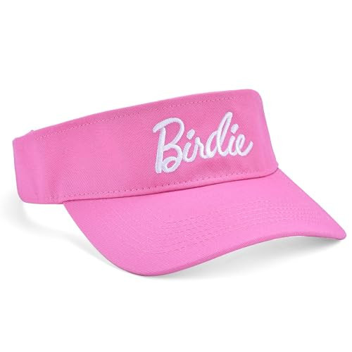 Shanker Golf - Birdie Women's Golf Visor - Pink 100% Cotton Sun Visor - Golf Hat for Ladies | Amazon (US)