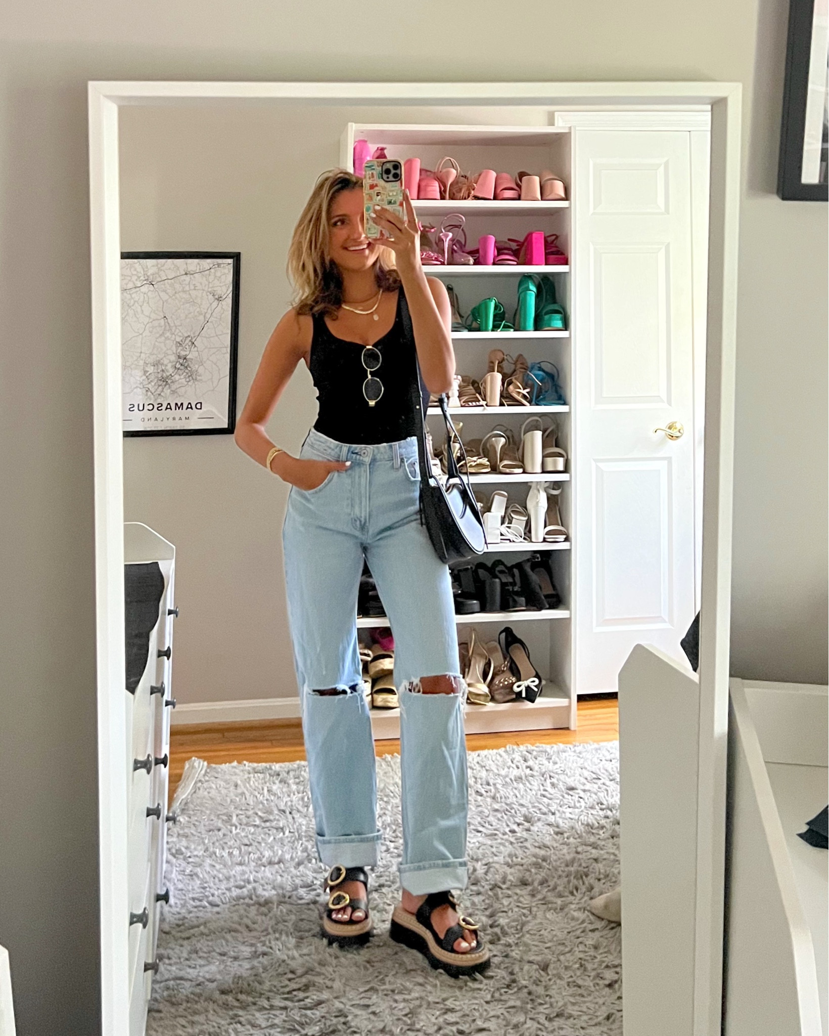 one bodysuit four ways for fall! 🍂🍁🧡 mix and match these @oqq.official basics for every occasion. under $20 for a pack of three when you use my 30% off code himckenz #oqq