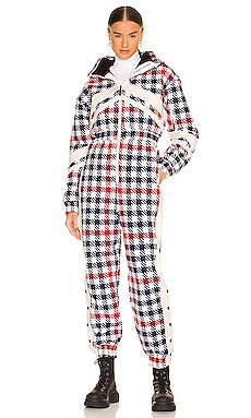 Perfect Moment Stoke Star Suit One Piece in Star Gingham Snow White from Revolve.com | Revolve Clothing (Global)