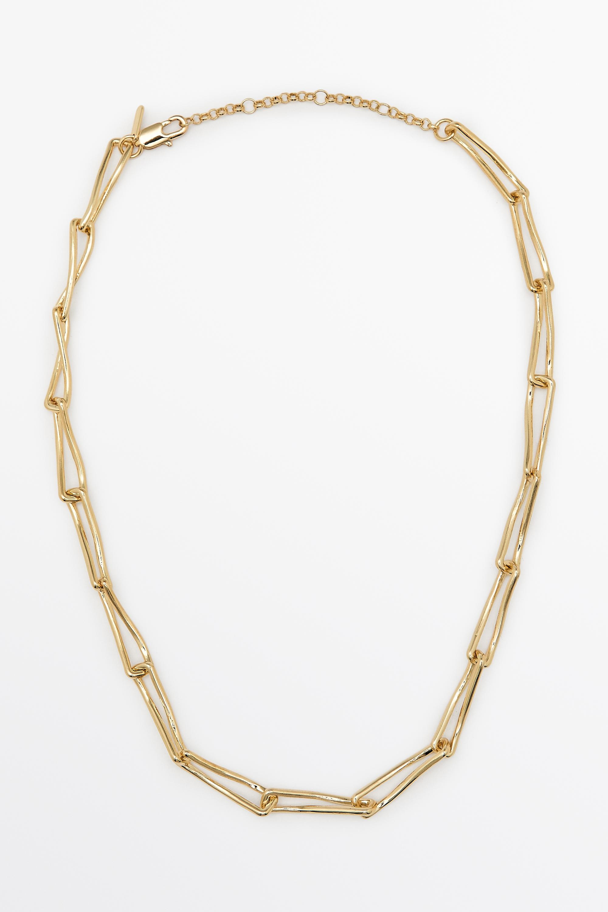 Metal chain link necklace | Massimo Dutti US